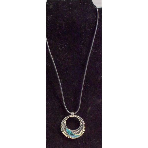 ABALONE MOON NECKLACE