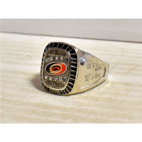 REPLICA STANLEY CUP CHAMPIONSHIP RING CAROLINA