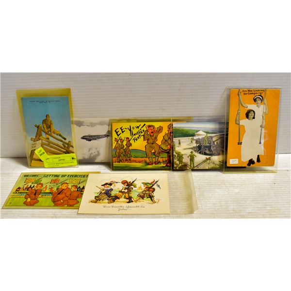VINTAGE WARTIME POSTCARD COLLECTION