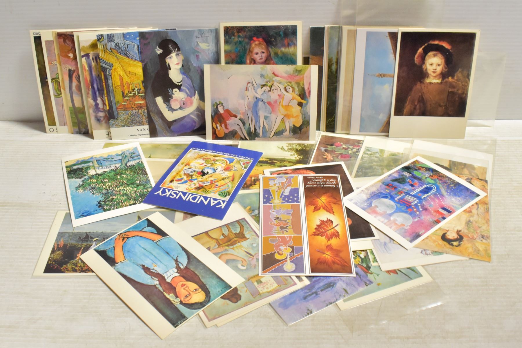 Artist Collection Cards VINTAGE FAMOUS ARTIST/POSTCARD ART CARD COLLECTION