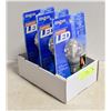 Image 1 : CASE OF 3 OUTDOOR LONG LIFE LED BULBS