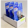 Image 1 : CASE OF 3 OUTDOOR LONG LIFE LED BULBS