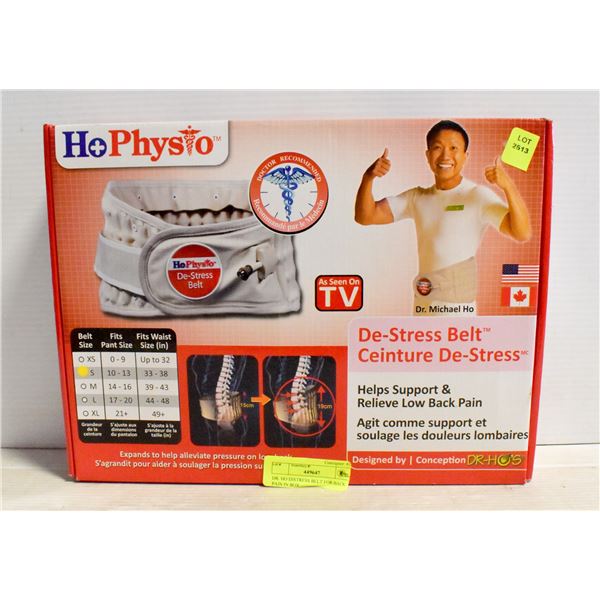 DR. HO DISTRESS BELT FOR BACK PAIN IN BOX