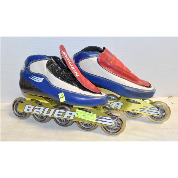 BAUER SPEED INLINE SIZE 11 MEN'S SPEED ROLLER SKAT