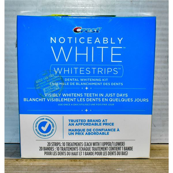 CREST NOTICEABLY WHITE WHITESTRIPS