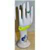Image 1 : CERAMIC HAND RING DISPLASY WITH NEW DUAL HEART