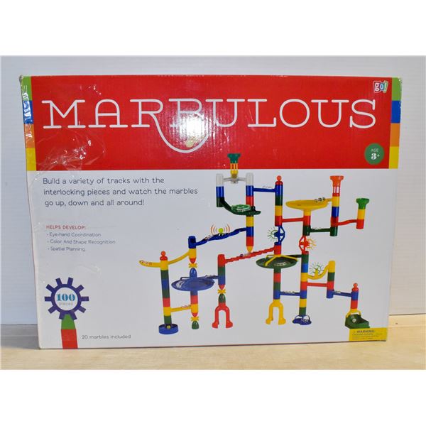 MARBULOUS KIDS TRACK BUILDING KIT