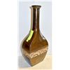 Image 1 : 17 INCH TALL BROWN POTTERY VASE