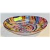 Image 1 : ARTISTIC SPARKLE FRUIT BOWL 13 INCHES WIDE