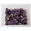 Image 1 : 20)  LOT OF 200 CT OF NATURAL ROUGH AMETHYST