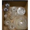 Image 1 : BOX OF ASSORTED ESTATE CUT GLASS