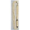 Image 1 : VINTAGE LONG IVORY NECKLACE