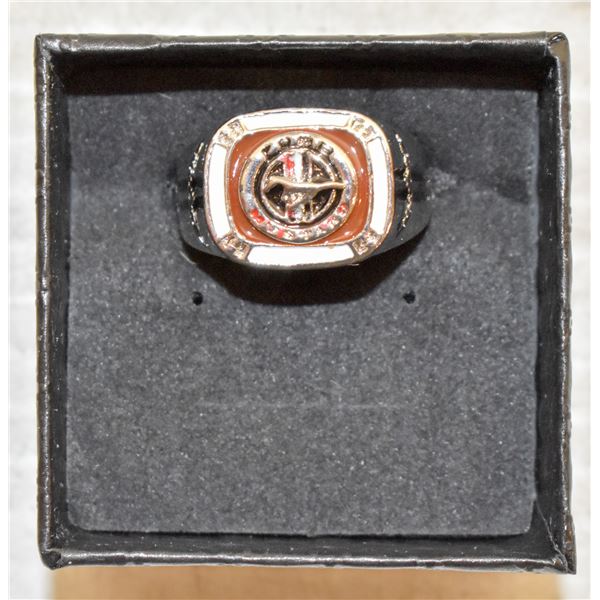 MENS "FORD MUSTANG" .925 STERLING SILVER