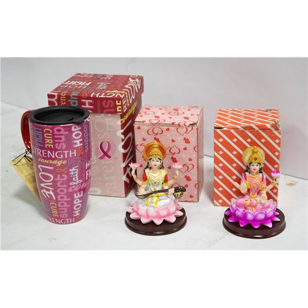 NEW MUG + 2 DECOR PIECES