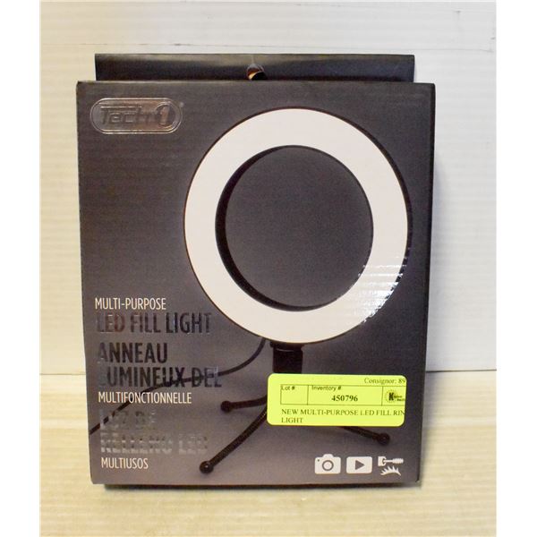 NEW MULTI-PURPOSE LED FILL RING LIGHT