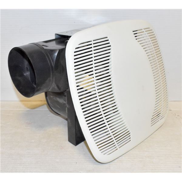 BATHROOM EXHAUST FAN & CEILING GRATE NEVER USED