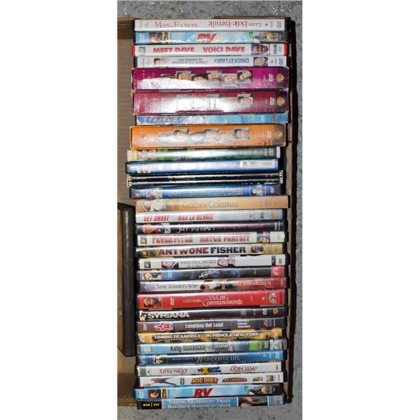 FLAT OF 31 DVD MOVIES COMEDY