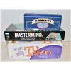 Image 1 : LOT OF 3 BOARD GAMES INCLUDES TABOO, MASTERMIND&