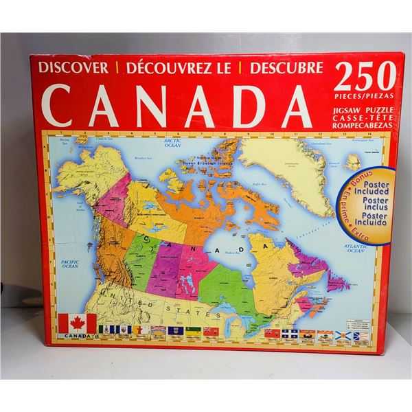 2)  FACTORY SEALED  VINTAGE 250 PCE PUZZLE OF