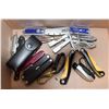 FLAT OF ASSORTED POCKET KNIVES AND MULTI-TOOLS