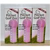 Image 1 : NEW POCKET GOLF PRO GOLF TIP RECORDER – 3 PACK