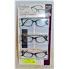 Image 1 : FOSTER GRANT LADIES READING GLASSES 3 PACK +1.50