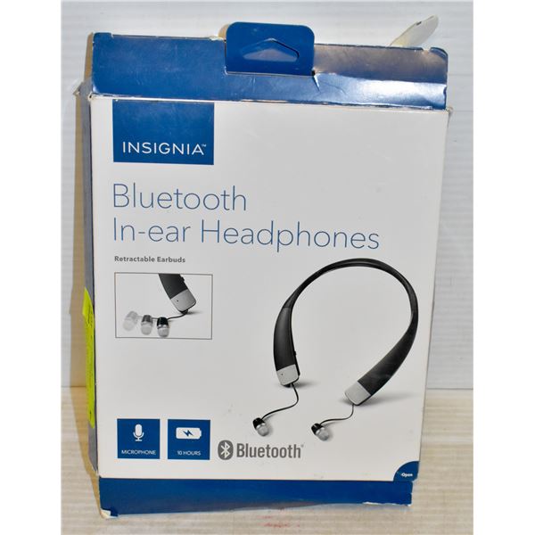 INSIGNIA BLUETOOTH IN-EAR HEADPHONES