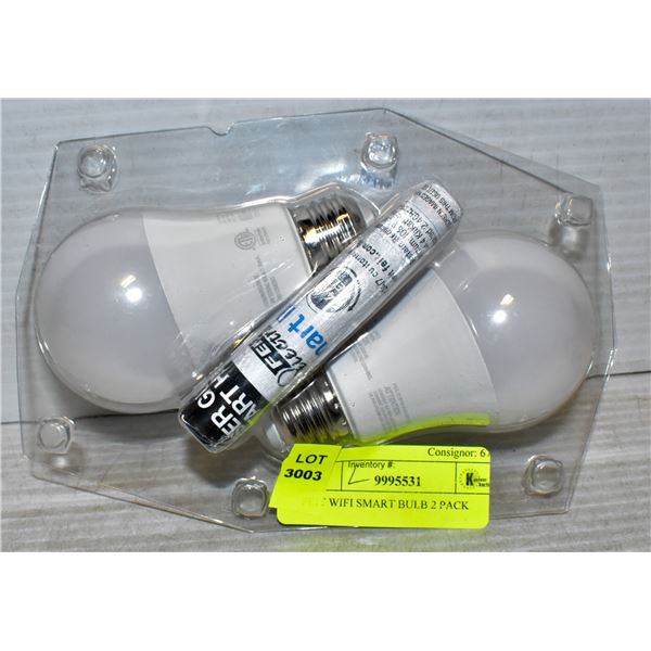 FEIT WIFI SMART BULB 2 PACK