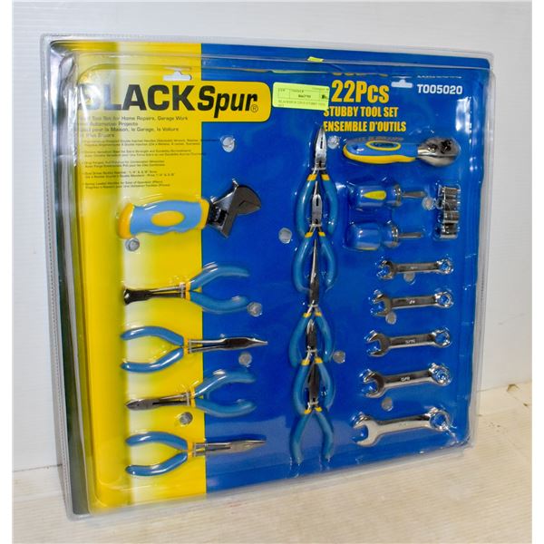 BLACKSPUR 22PCS STUBBY TOOL SET