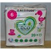 Image 1 : NEW ATTITUDE ECO DIAPERS SIZE 6 35-66LBS, 20 PACK