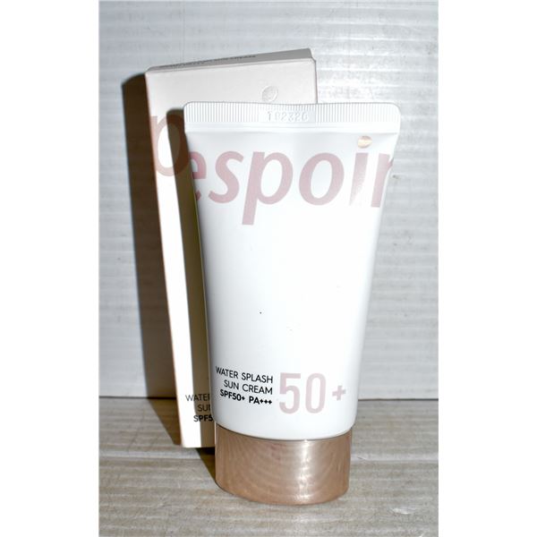 NEW BOTTLE OF ESPOIRE WATER SPLASH SUN CREAM