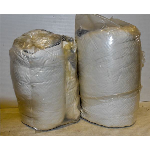 NEW REPACK SET OF 2 BEDSTORY KING SIZE 1.5" GUSET