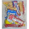 Image 1 : BAG OF ASSORTED BRAND NAME CANDY + CHOCOLATES