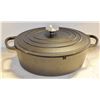 Image 1 : NEW 3.6L CAST IRON POT W/ LID BY: COCOTTE EN FONTE
