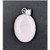 Image 1 : #30-NATURAL PINK ROSE QUARTZ PENDANT