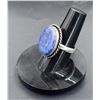 Image 1 : #39-NATURAL LAPIS LAZULI RING /SIZE 6.25