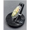 Image 1 : #43-NATURAL OCEAN JASPER RING/SIZE 6.75