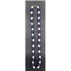 Image 1 : #110--FRESH WATER PEARL& PURPLE AMETHYST NECKLACE