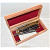Image 1 : VINTAGE PEN SET IN CEDAR BOX