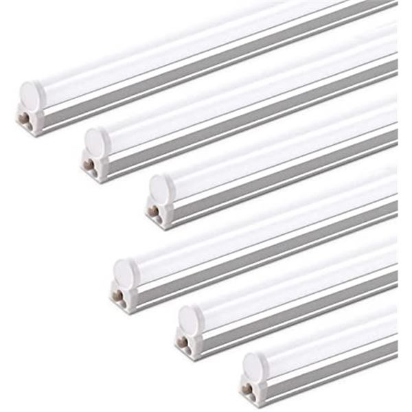 NEW BARRINA 6 PACK OF T5 LED LIGHT FIXTURE TUBES