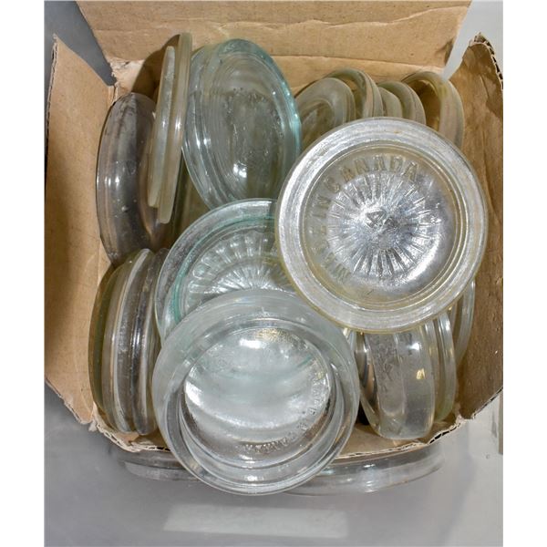 BIN - GLASS CANNING LIDS