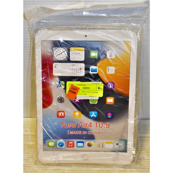 NEW APPLE  AIR 4 10.9" CLEAR PROTECTIVE CASE