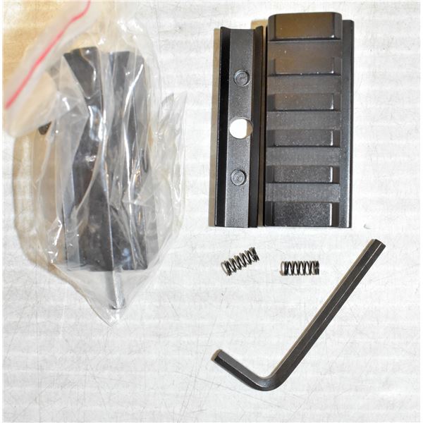 NEW 60MM PICATINNY 2 PACK OF RAIL ADAPTERS