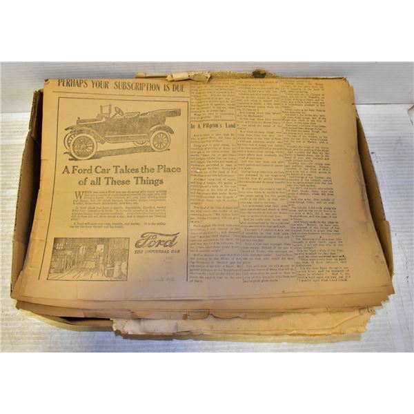 FLAT OF 1907-1919 NEWS