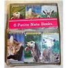 Image 1 : SEALED (6) PACKS PETITE NOTE BOOKS