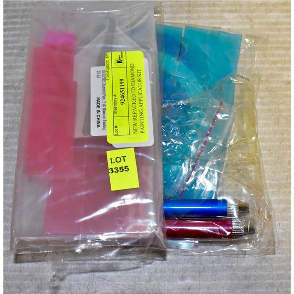 NEW REPACKED 5D DIAMOND PAINTING APPLICATOR KIT