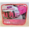 Image 1 : PINK & BLACK CAR SEAT COVER
