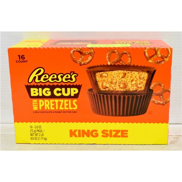 REESE'S KING SIZE BIG CUP WITH PRETZELS PEANUT