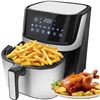 Image 1 : NEW 5.0QT AIR FRYER, 1700W, 120V, TOUCH PANEL