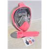 Image 1 : NEW FREE BREATH FULL DRY SNORKELING MASK, PINK